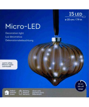 Lampada a LED a forma di lanterna arancione