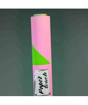 Bobina "Paper touch" 1x20 M - Rosa/Verde