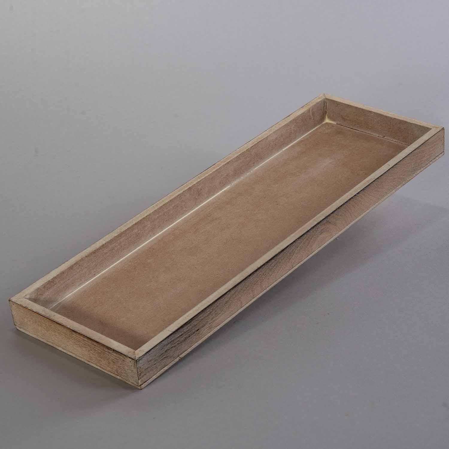 Base in legno MDF - 42x14x3 Cm