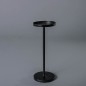 Candelabro in metallo - 8,3x22 Cm / Nero