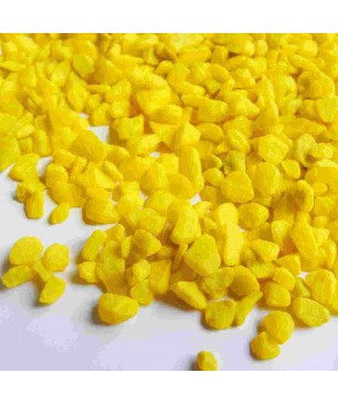 Granulato decorativo in sacchetto da 1 Kg - Giallo 