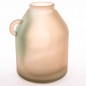 Vaso in vetro riciclato - Beige / D21,5 Cm