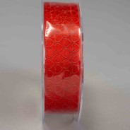 Nastro con cuori laser - 25 Mm x 15 M / Rosso