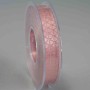 Nastro con cuori laser - 15 Mm x 15 M / Rosa antico