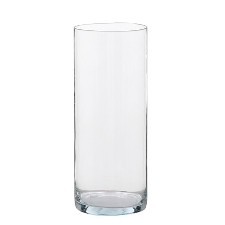 Vaso vetro di forma cilindrica trasparente - Varie misure - 20, 60