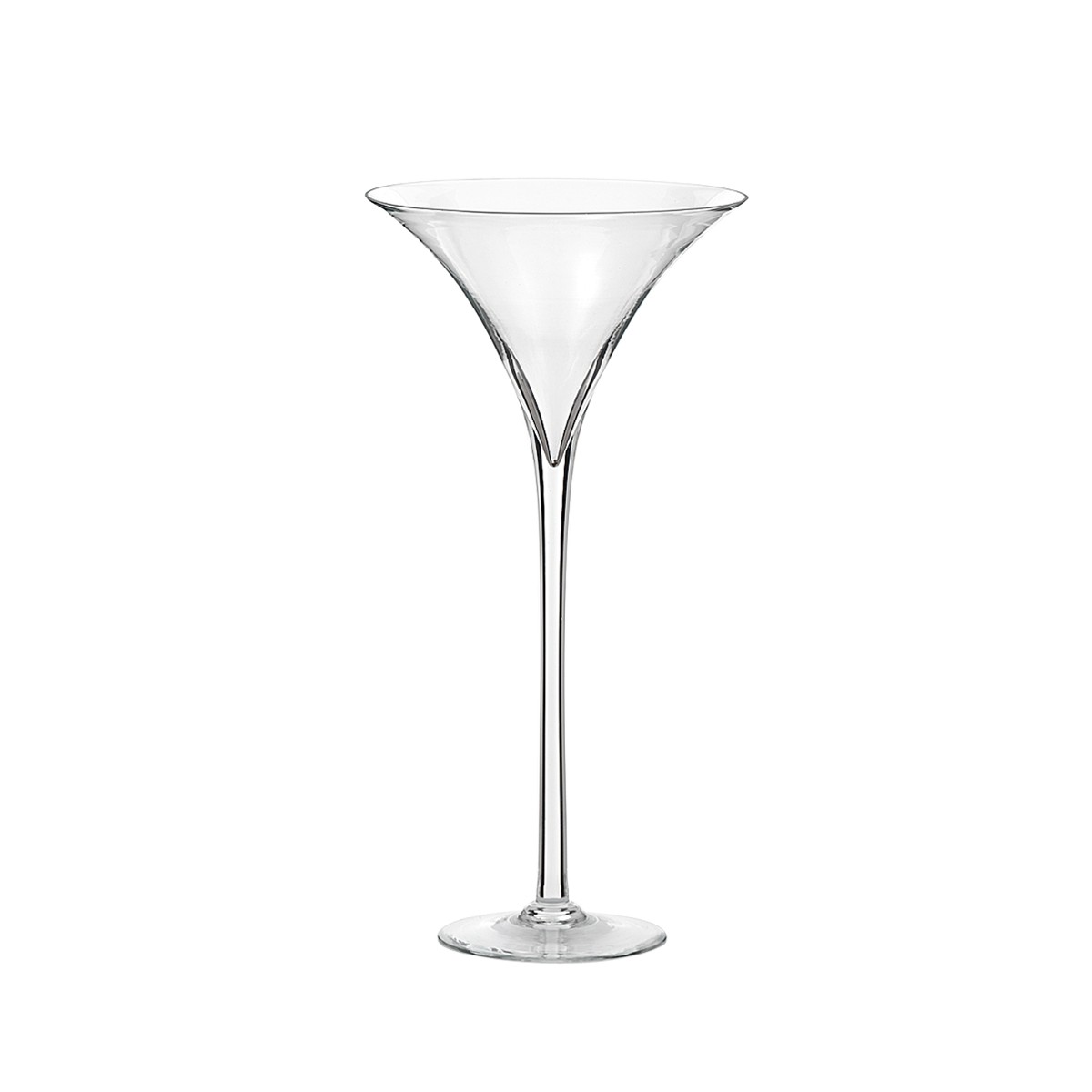 Vaso di vetro Coppa Martini - Varie misure - D24 H50