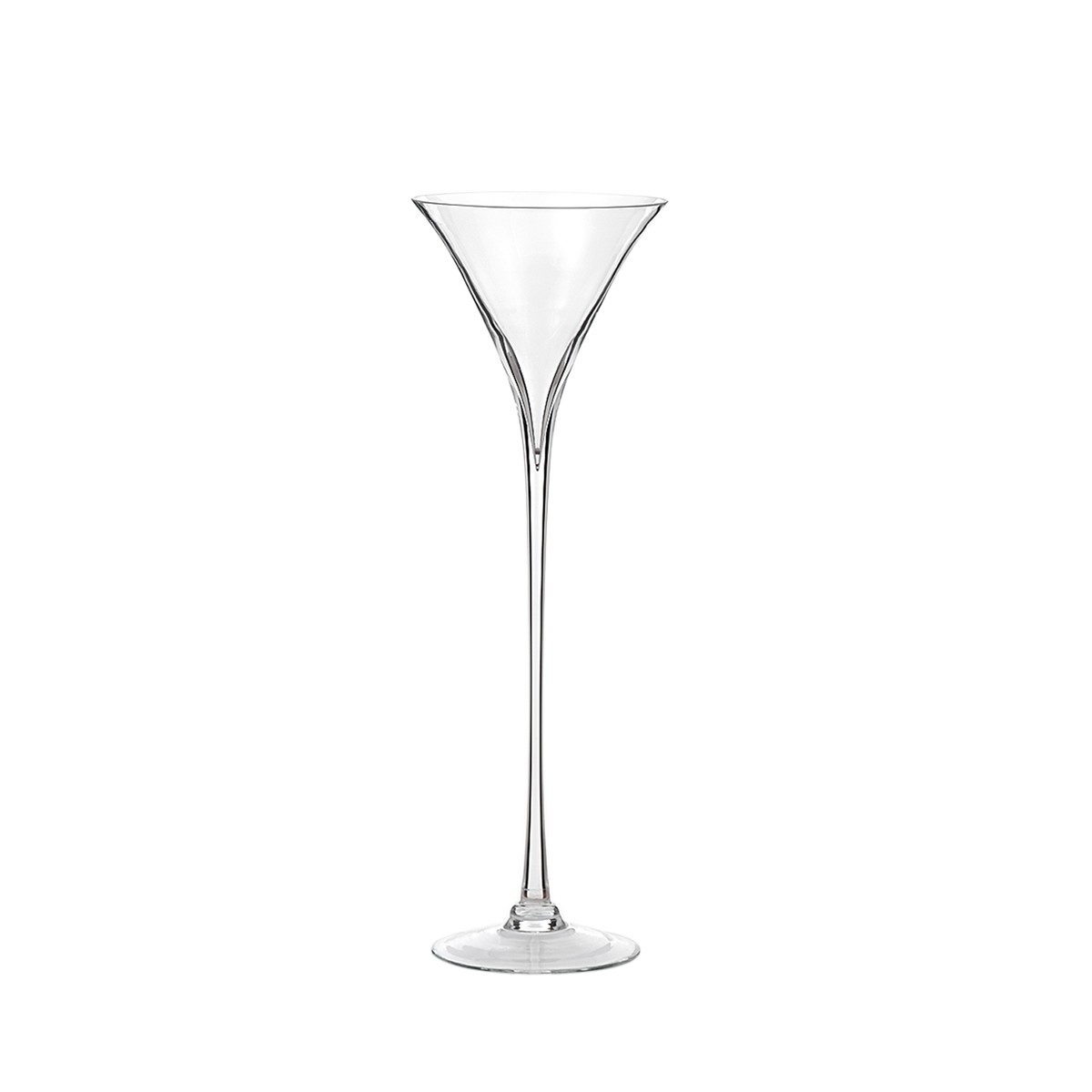 Vaso di vetro Coppa Martini - Varie misure - D17 H50