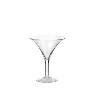 Vaso di vetro Coppa Martini - Varie misure - D 25x30 Cm