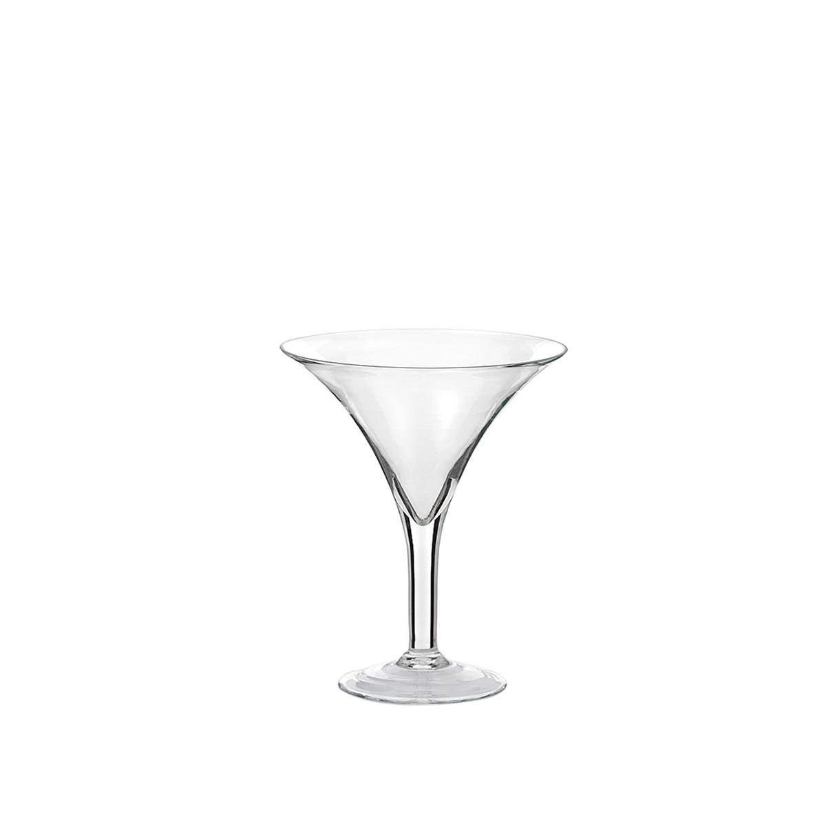 Vaso di vetro Coppa Martini - Varie misure - D 25x30 Cm