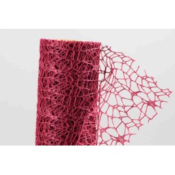 Rete Polycotton - 48 Cm x 5 Yd / Bordeaux