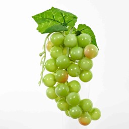 Uva decorativa a grappolo - Vari colori - Bianco