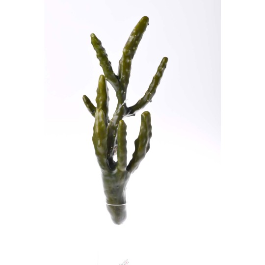 Cactus artificiale verde in pick - 35 Cm