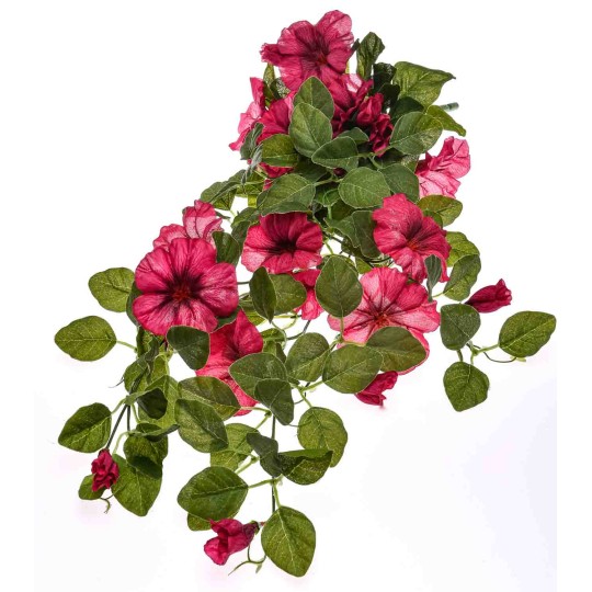 Mazzo cadente decorativo Petunia fucsia