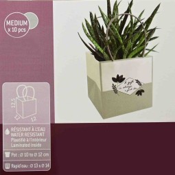 Borsina "Mood" 12x12x12,5 CM - 10 Pezzi  Talpa