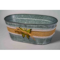 Vaso decorativo in alluminio colorato - Assortito