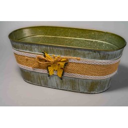 Vaso decorativo in alluminio colorato - Assortito