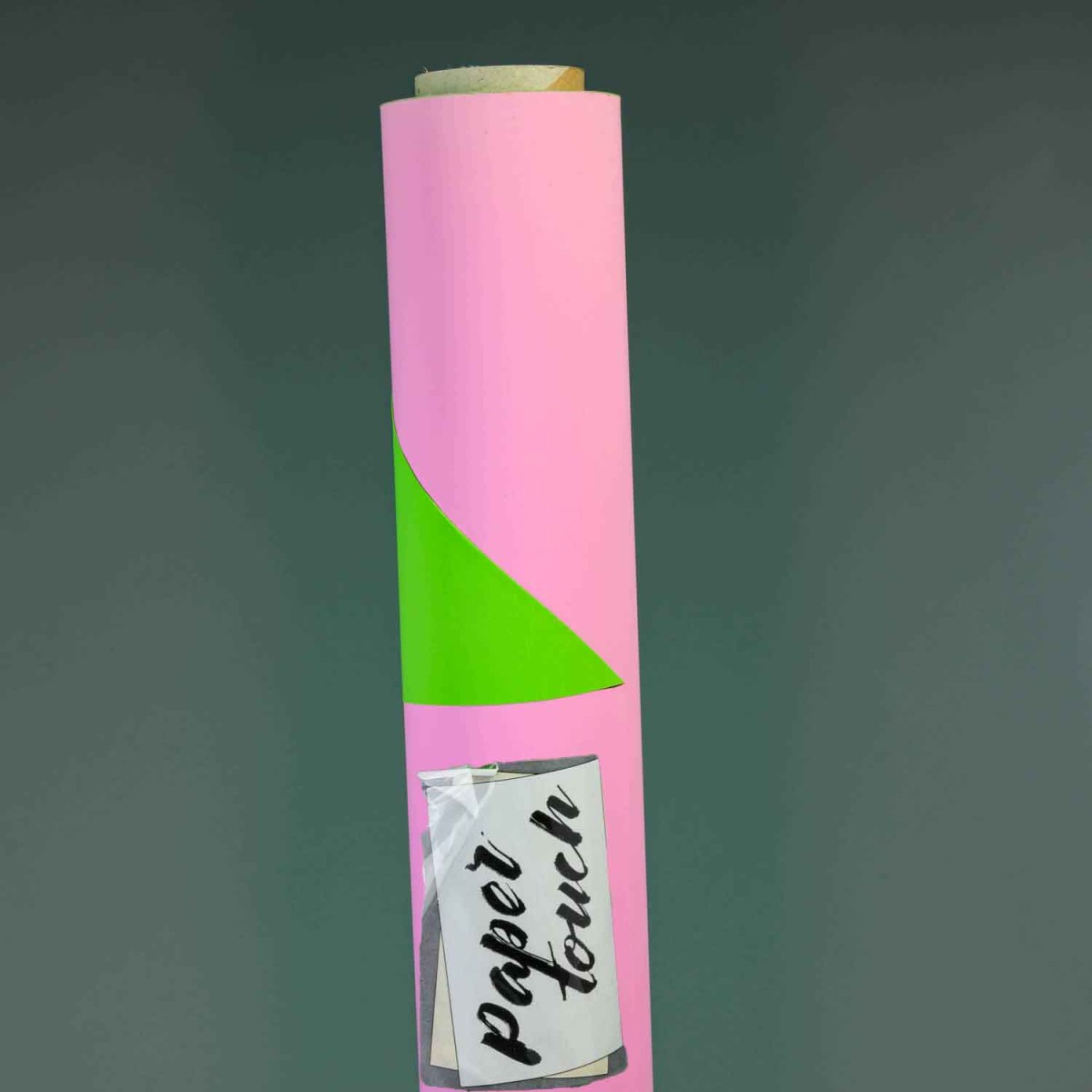 Bobina "Paper touch" 1x20 M - Rosa/Verde