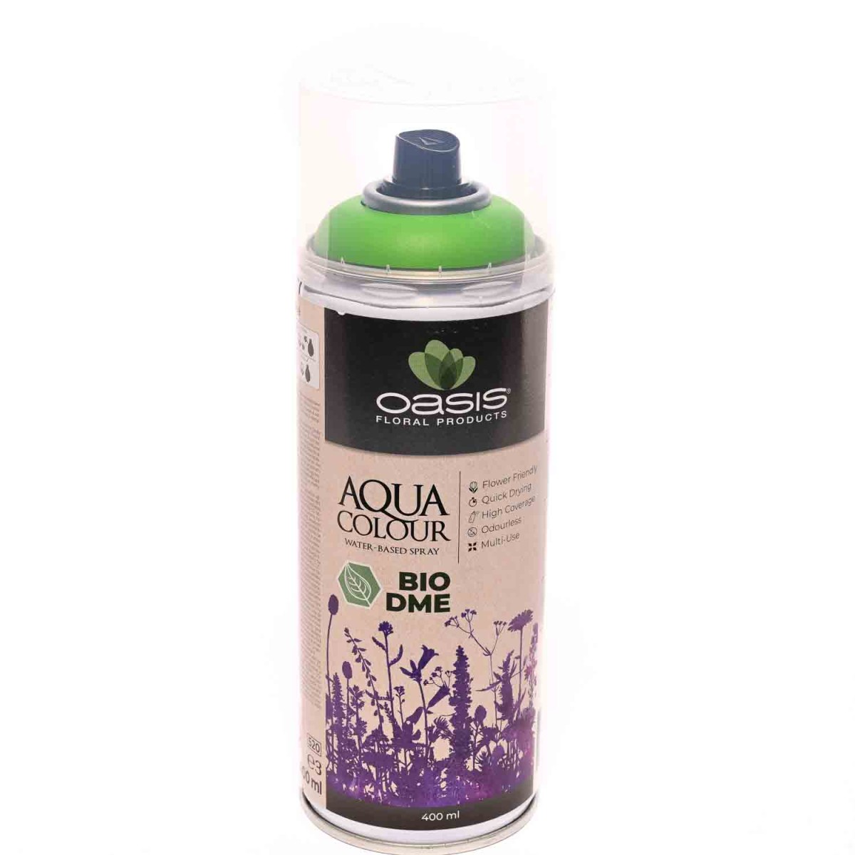 Spray "Acqua Color" 400 Ml - Verde brillante