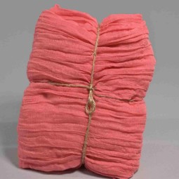 Runner "Cotone" - 70 x 300 Cm / Corallo