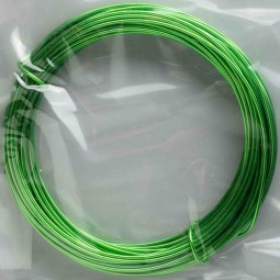 Filo in alluminio - 2 Mm x12 M / Verde mela