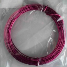 Filo in alluminio - 2 Mm x12 M / Fuxia