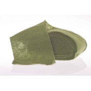 Nastri in lana 15 CM x 5 M - Vari colori - Verde Oliva