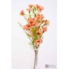 Wax Flower 25 Cm - Mazzo / Pesca