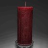 Moccolo candela rustico D 70x170 Mm / Bordeaux