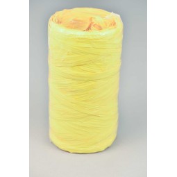 Rocchetta di Raphia sintetica 200 M - Vari colori - Limone