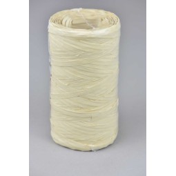 Rocchetta di Raphia sintetica 200 M - Vari colori - Avorio