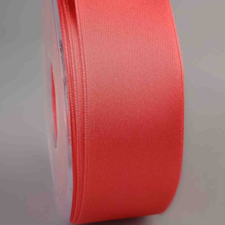 Nastro Doppioraso - 481 Rosso corallo / 40 Mm / 25 M