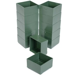 Ciotola "Sanremo" 12 Pezzi - 7,5x7,5 Cm / Verde