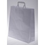 Borsine shopper piattina 25 Pezzi - 32x16x44 Cm / Bianco