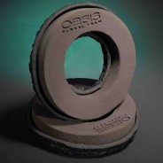 Anello Biolit Black in Spugna "Ideal" nera - 17x3,5 Cm / Confezione 2 Pezzi