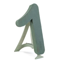 Numero decorativo in spugna - Numero 1