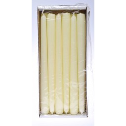 Candele coniche 12 PZ - 23x250 Mm / Avorio