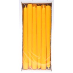 Candele coniche 12 PZ - 23x250 Mm / Limone