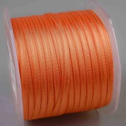 Nastro Doppioraso - 41 Arancio pesca / 3 Mm / 100 M