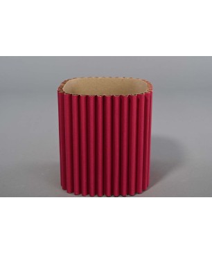 Scatole Wave 6 PZ - 13x13x14 Cm Colore: Fucsia