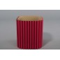 Scatole Wave 6 PZ - 13x13x14 Cm Colore: Fucsia