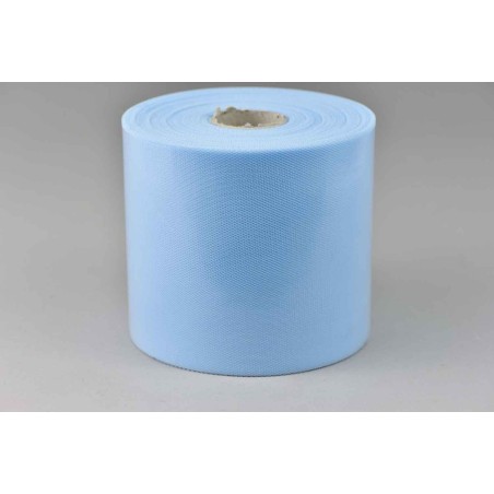 Tulle - 12,5 CM x 100 M - Azzurro Cielo