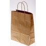 Borsine shopper con cordino 25 Pezzi - 36x12x41 Cm / Avana