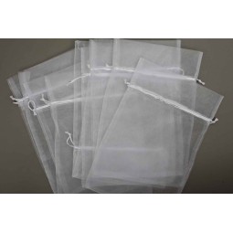 Sacchetti "Organza" 10 Pezzi - 20x30 Cm / Bianco
