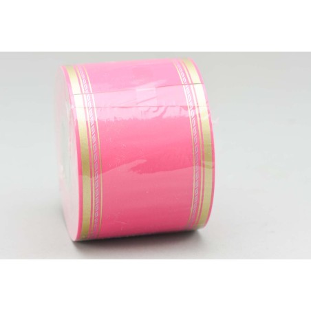 Nastro per funebre 75 mm in carta lunghezza 50 m - Fucsia