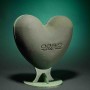 Cuore 3D in spugna - 23x27x12,5