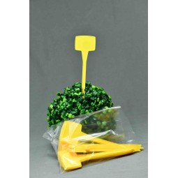 Portaprezzi 24 Pezzi - 20 Cm / Giallo