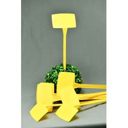 Portaprezzi 12 Pezzi - 40 Cm / Giallo