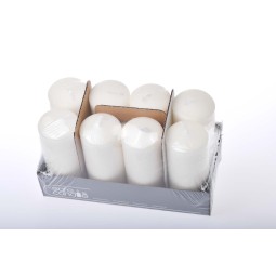 Moccoli candela 4 PZ - D 60x150 Mm / Bianco seta