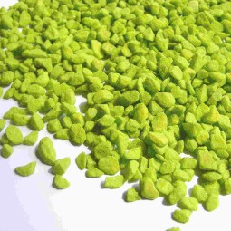 Granulato decorativo in sacchetto da 1 Kg - Verde mela