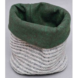 Coprivaso in tessuto 2 PZ - 15x17 Cm / Beige